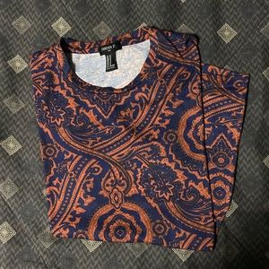 Silky Pattern Tee